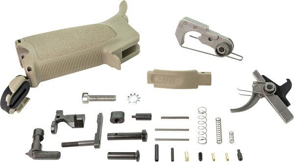 Bravo BCM ELPKFDE Enhanced AR-15 Polymer Grip Flat Dark Earth view 2