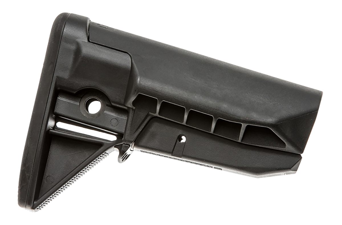 Bravo BCM GFSMOD0SPMDB Mod 0 Black Synthetic with Sopmod Cheekweld for AR-P