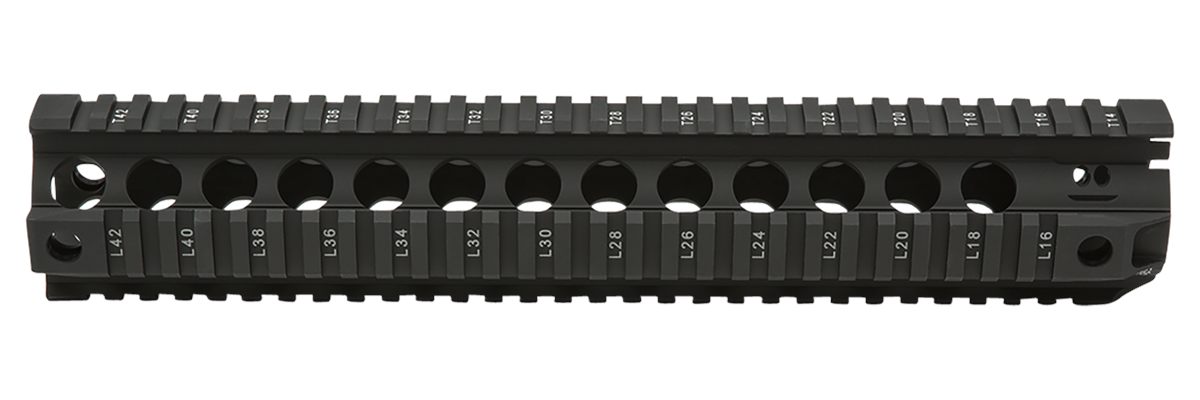 Bravo BCM QRF12556BLK 12in Free-Floating Style Made of Aluminum with Black