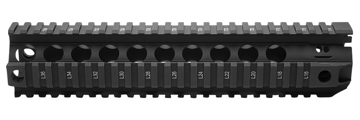 Bravo BCM QRF10556BLK Handguard 10in Free-Floating Style Made of Aluminum w