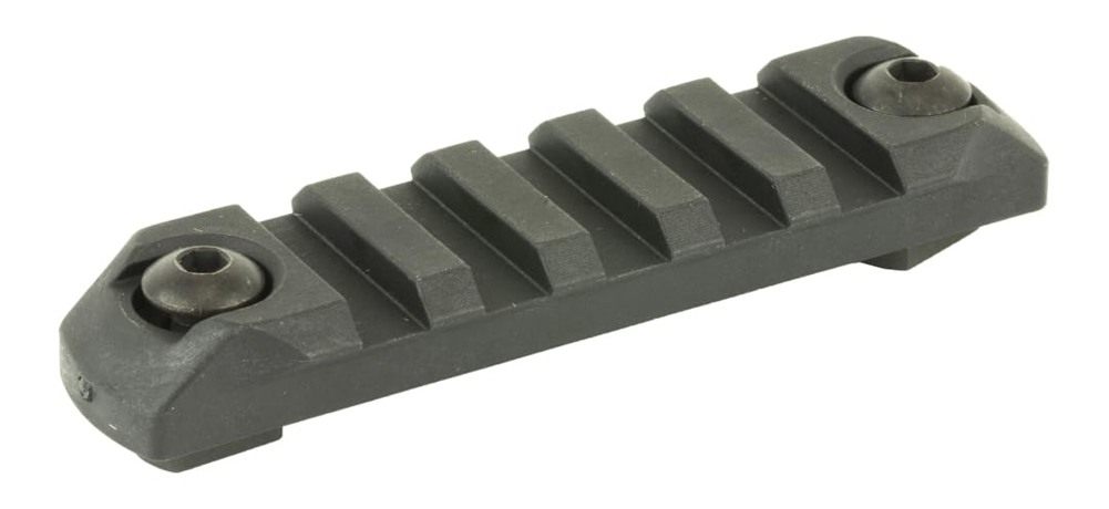 Bravo Company Rail Section Polymer Picatinny Black, Mlok Compatible, 3in view 2