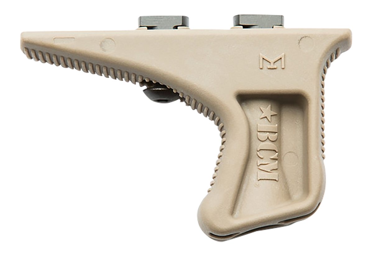 Bravo BCM Kagmcmrfde Kinesthetic Angled Grip MOD 3 Made of Polymer With Fla