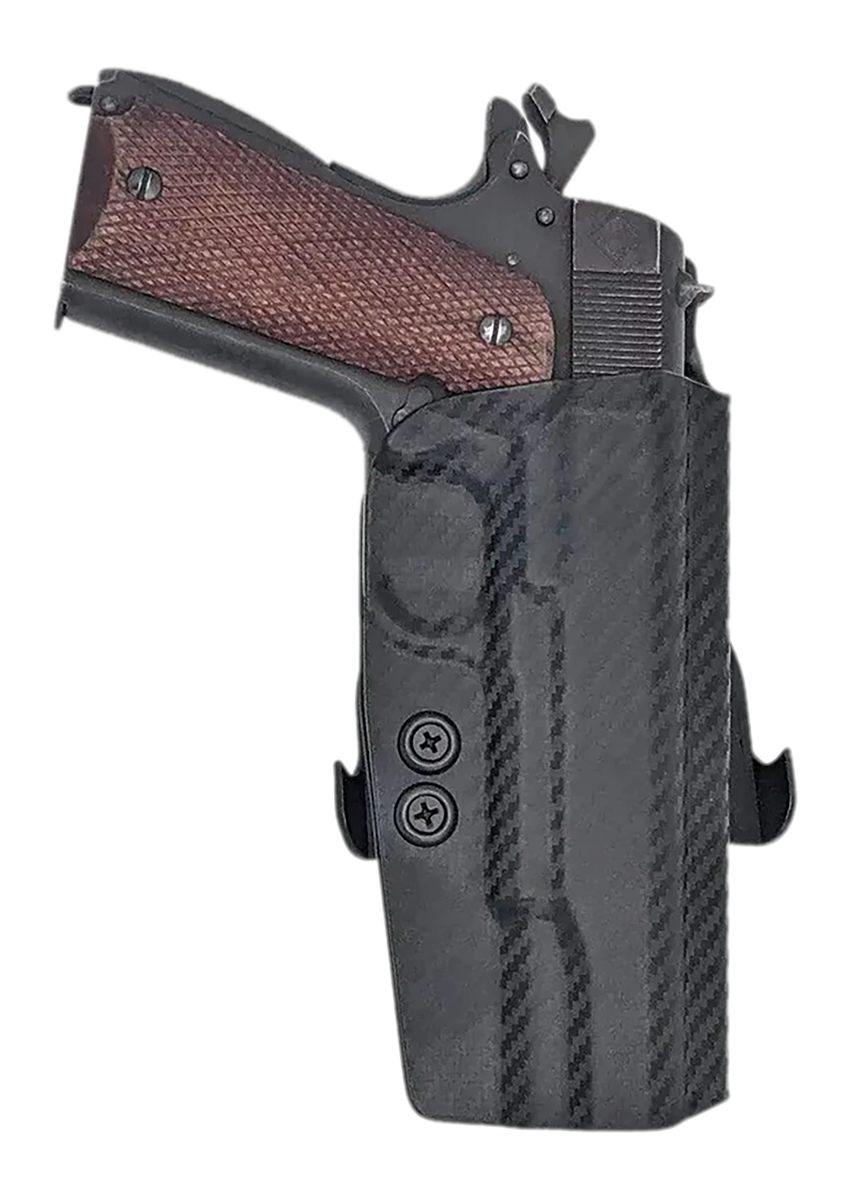 Rounded Gear CEX19115NRCFRHOWBPDL Paddle Holster OWB Black Carbon Fiber Kyd