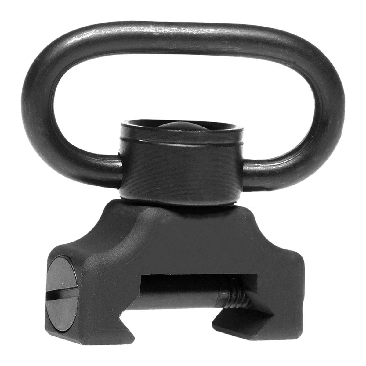 Troy Ind SMOUPBS00BT00 QD360 Mount With Swivel Push Button Black Steel