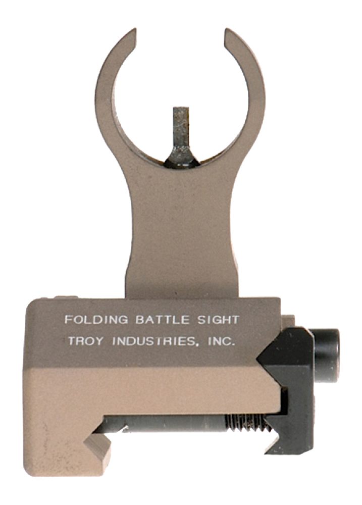 Troy Ind SSIGFBSFHFT00 Front Folding BattleSight HK Flat Dark Earth Sight