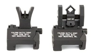 Troy Industries Micro Sight Set - M4 Front Dioptic Rear Black view 2