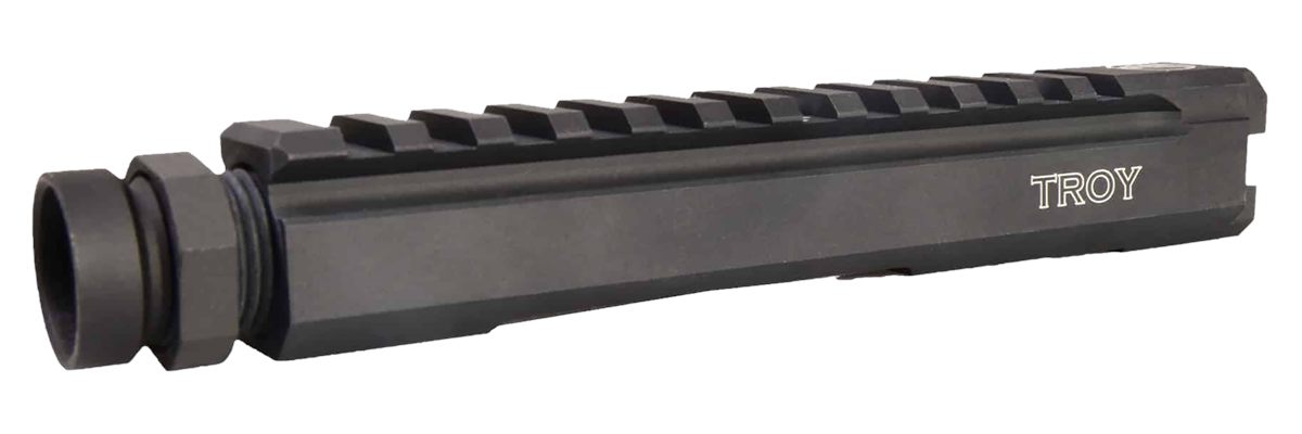 Troy Ind SRAIAK1T0BT00 Top Rail AK-47 Black Hardcoat Anodized Aluminum Rifl