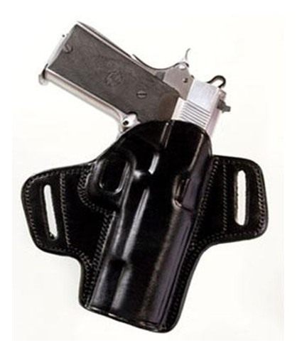 Tagua Gunleather Open Top Belt Holster fits Glock 19/23/32, Right Hand, Bla view 2