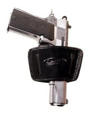 Tagua Gun Leather Inside Waistband Black Large Holster