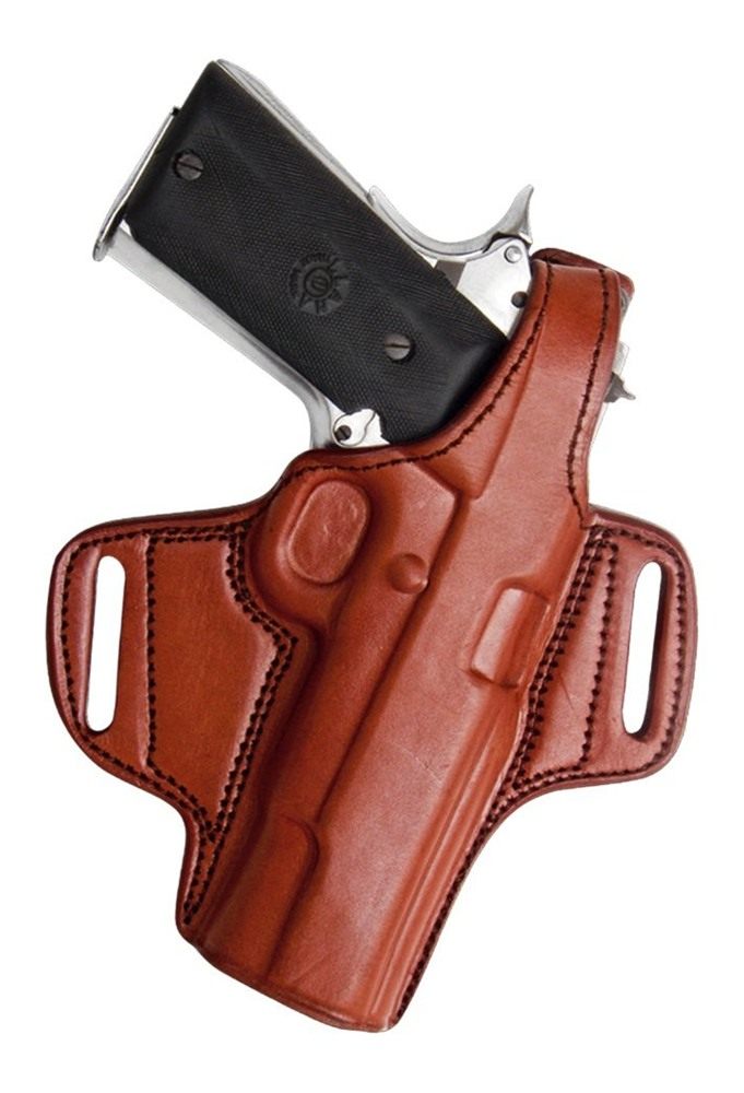 Tagua Gunleather BH1-137 Thumb Break Belt Holster, Taurus Judge 410/3in, Br