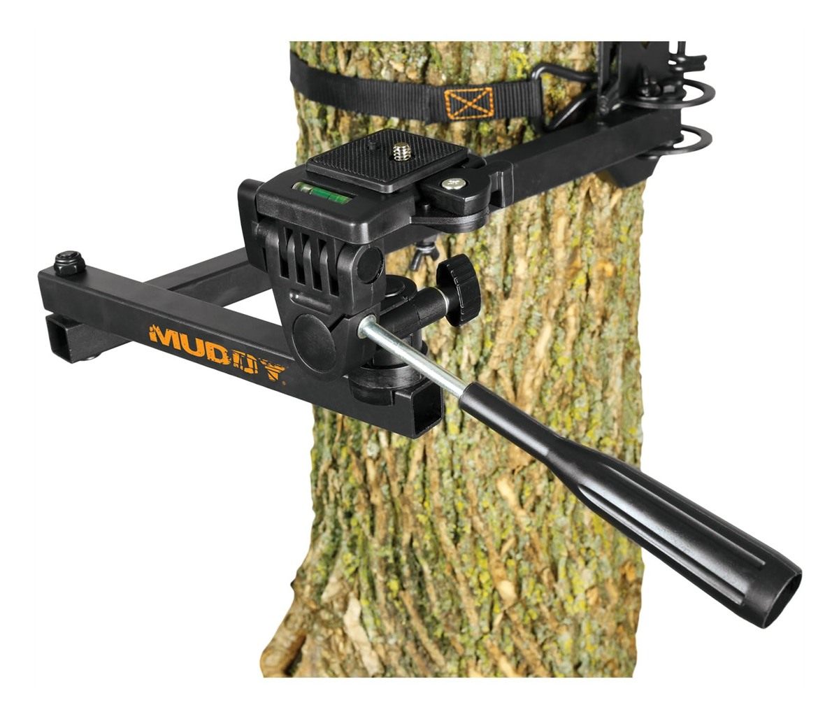 Muddy Basic Trail Camera Arm with Pan Head for Precision Game Positioning