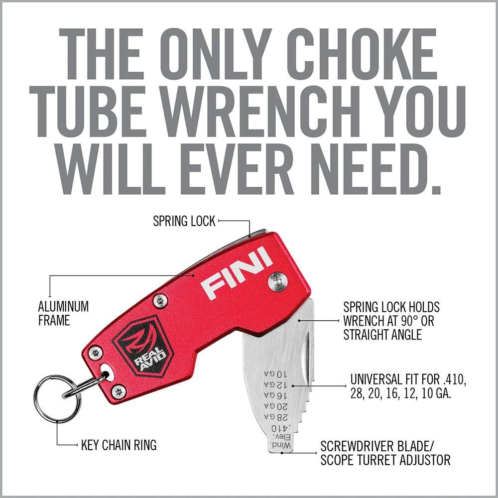 Real Avid AVCWT210 Fini Universal Choke Tube Wrench Stainless Steel Shotgun view 5
