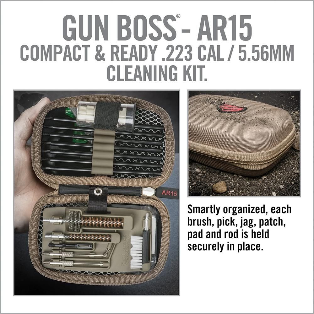 Real Avid AVGCKAR15 Gun Boss AR15 Kit 223 Rem/5.56 Nato Platform Firearm Br view 2