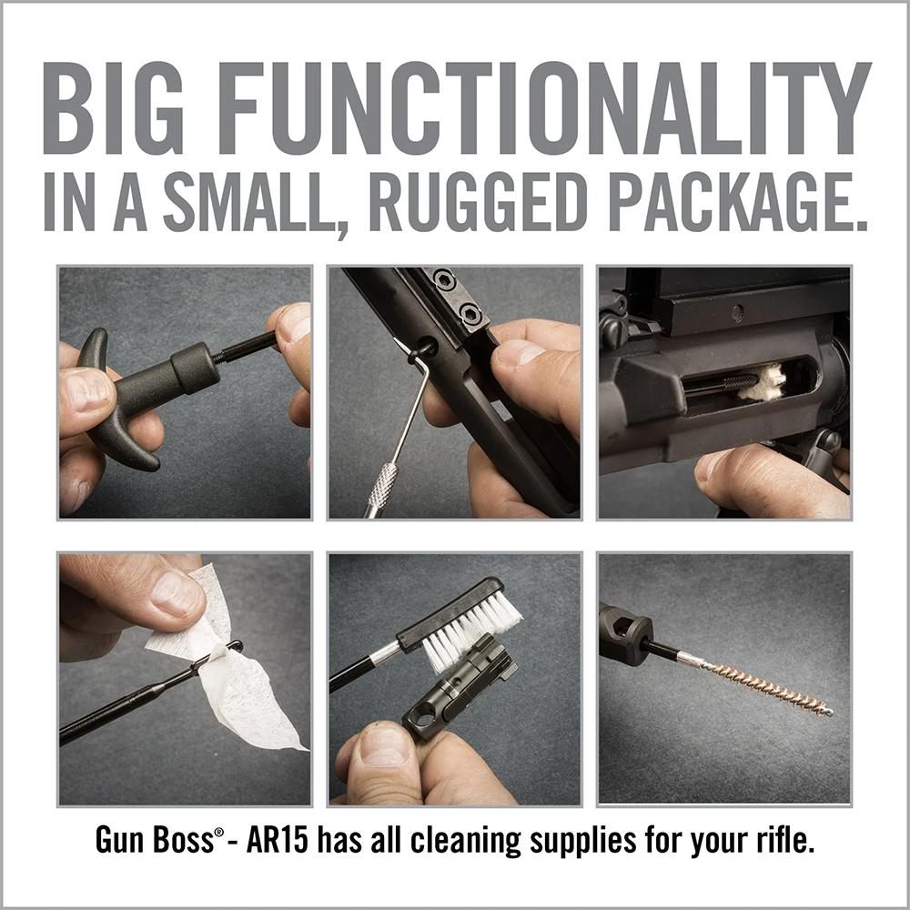 Real Avid AVGCKAR15 Gun Boss AR15 Kit 223 Rem/5.56 Nato Platform Firearm Br view 6