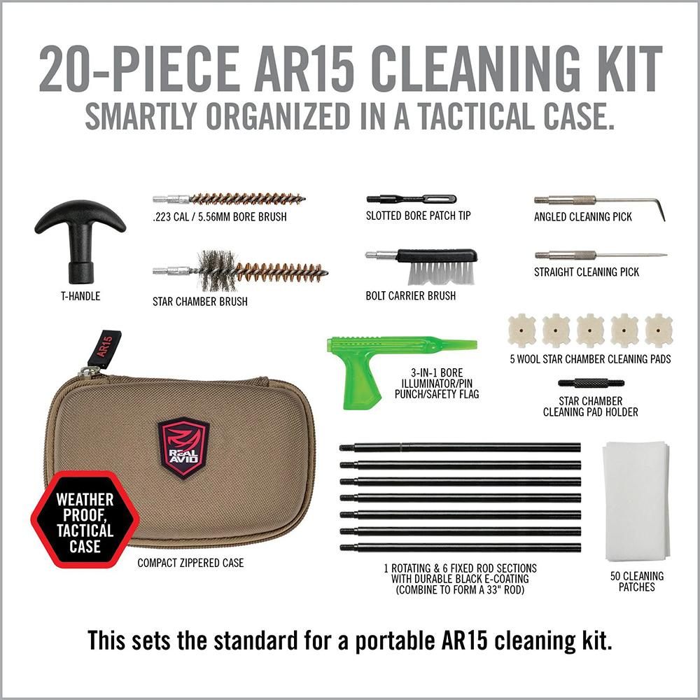 Real Avid AVGCKAR15 Gun Boss AR15 Kit 223 Rem/5.56 Nato Platform Firearm Br view 7