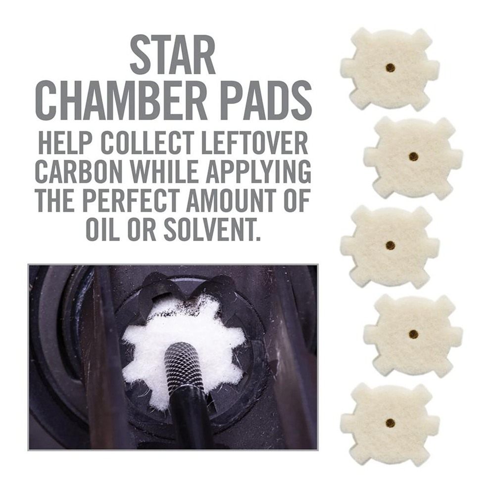 Real Avid AVAR15CP Star Chamber Cleaning Pads 223 Rem/5.56x45mm Nato Wool 2 view 4