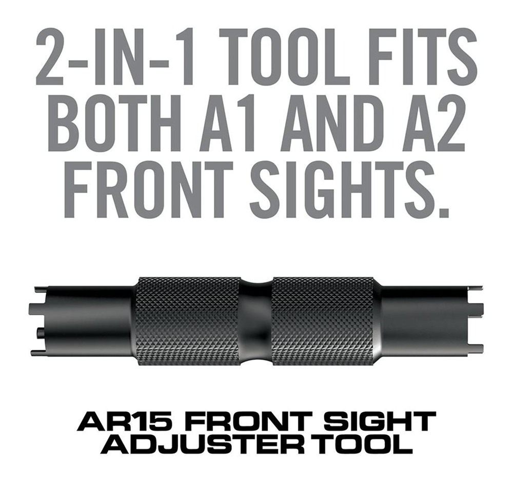 Real Avid AVAR15FSA Front Sight Adjuster Stainless Steel Black view 3