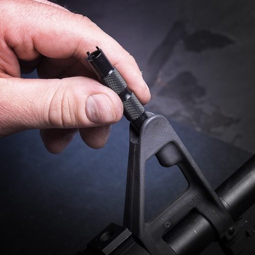 Real Avid AVAR15FSA Front Sight Adjuster Stainless Steel Black view 4