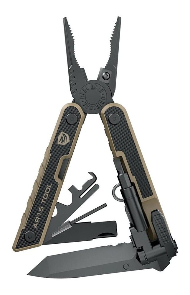 Real Avid AVAR15T AR15 440C SS Part Serrated Blade Black G10 Handle Platfor view 8