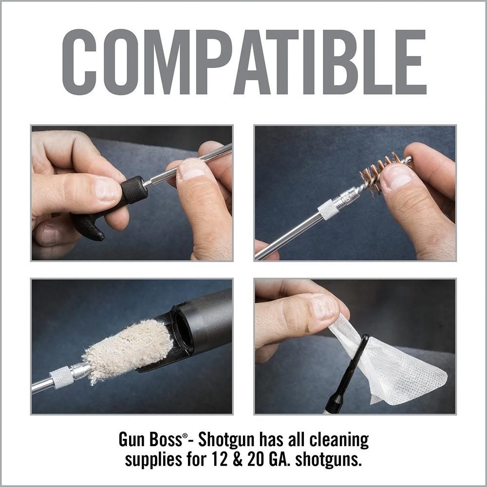 Real Avid Shotgun Cleaning Kit I 12 Gauge and 20 I Portable Gun Trap Shooti view 5