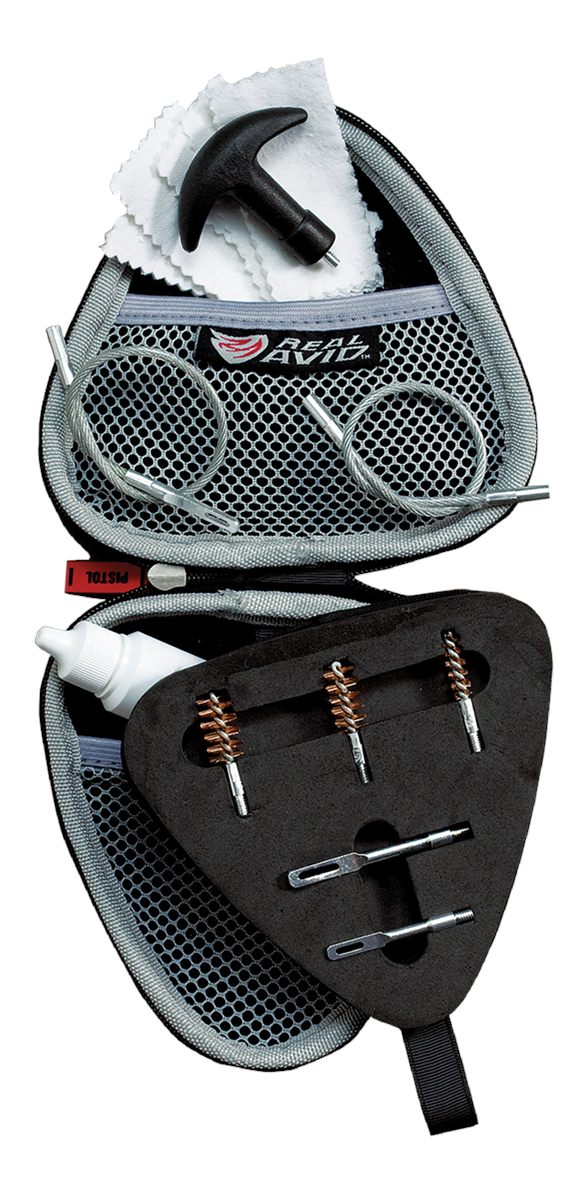 Real Avid AVGCK310P Gun Boss Cleaning Kit Multi-Caliber Handgun/Black Weath view 6