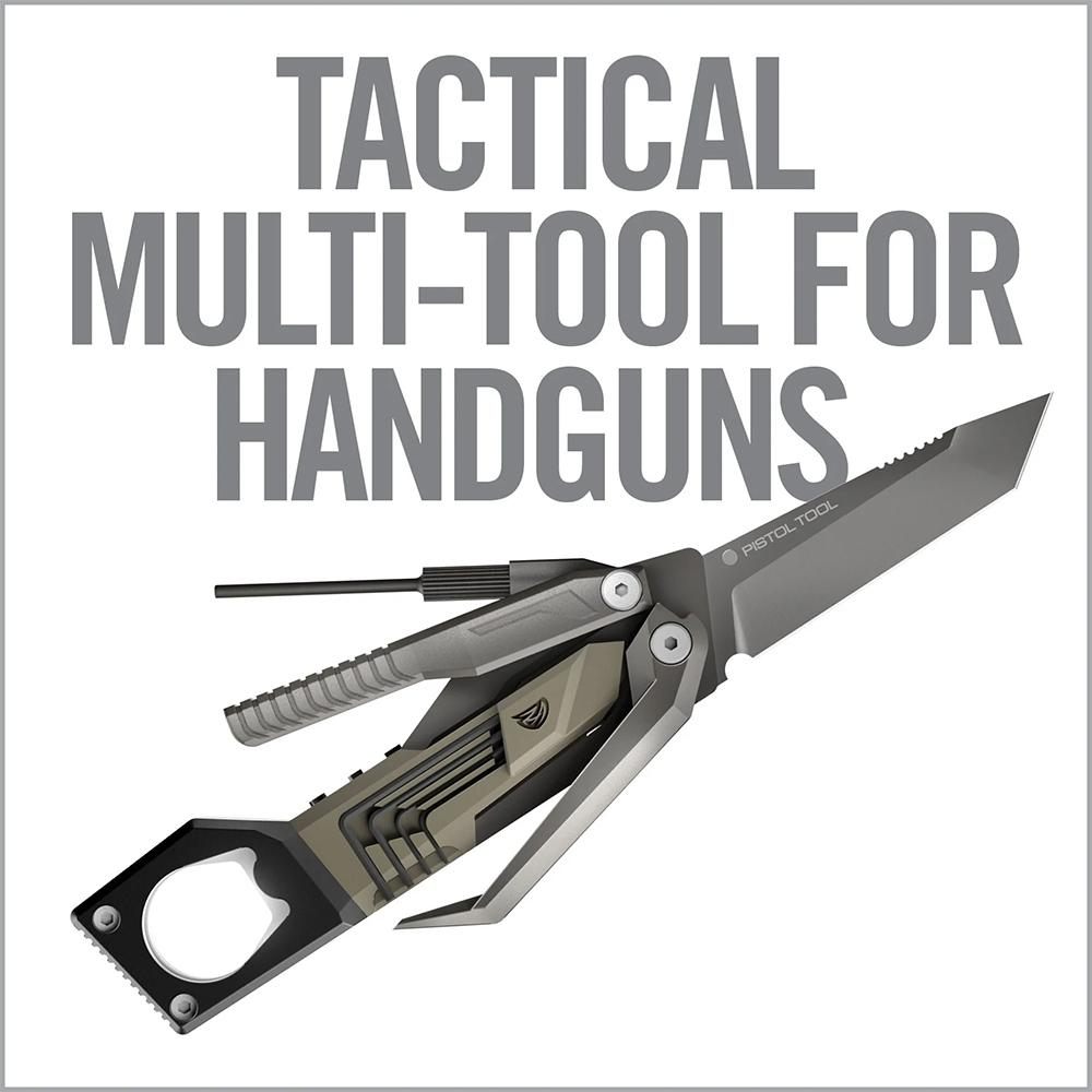 Real Avid AVPSTL Pistol Tool Silver Stainless Steel 3in Part Serrated Handg view 8
