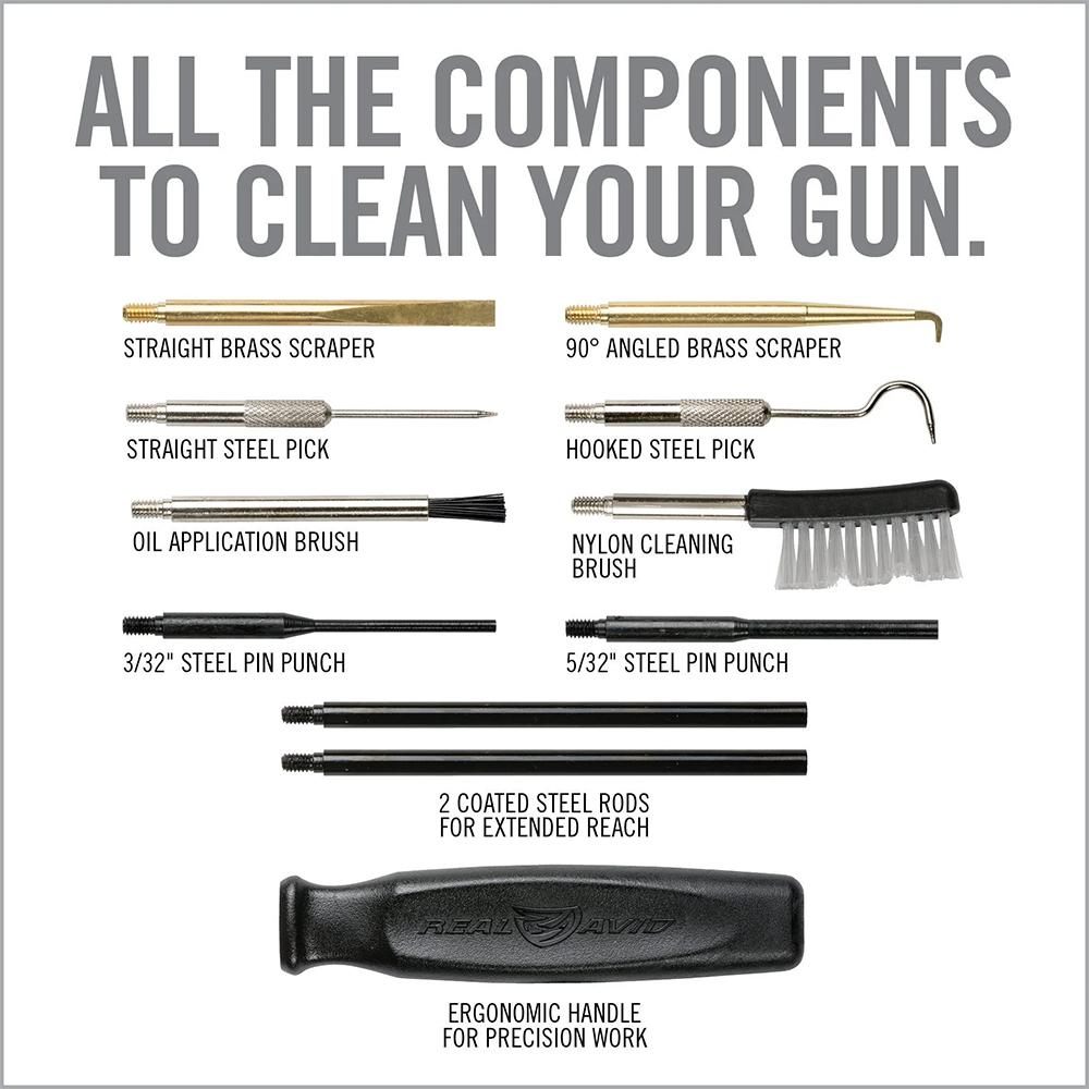 Real Avid AVGBPROPCT Gun Boss Pro Precision Cleaning Tool view 5