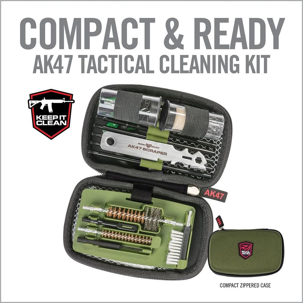 Real Avid AVGCKAK47 Gun Boss Cleaning Kit AK47/Green Weather Proof Ballisti view 4