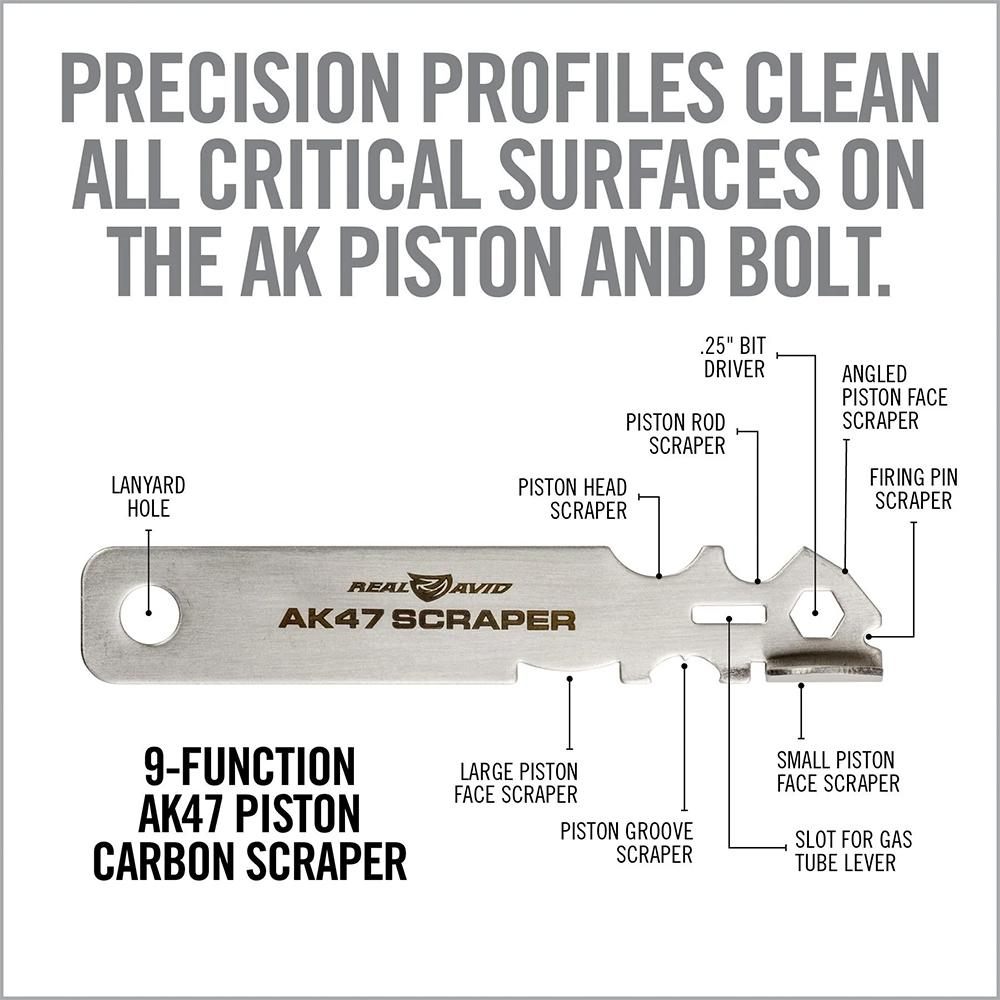 Real Avid AVGCKAK47 Gun Boss Cleaning Kit AK47/Green Weather Proof Ballisti view 7