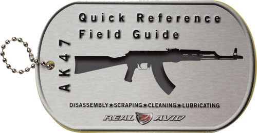 Real Avid AK47 Field Guide Maintenance Cards