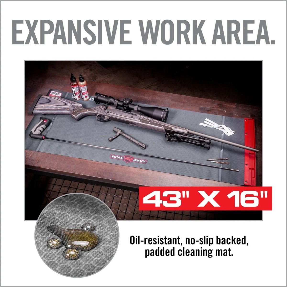 Real Avid Smart MAT Universal Long GUN W/Parts Keeper 43X16in