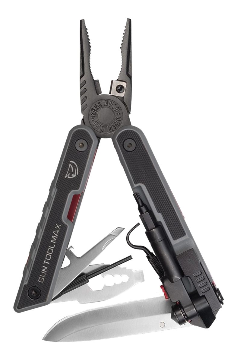 Real Avid Gun Tool Max, 37-in-1 Multitool for Pliers, Wire Cutters, Knife B