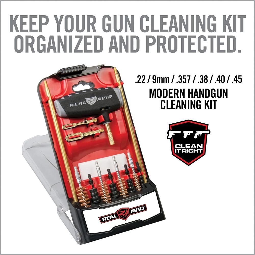Real Avid Avgbprop Gun Boss Cleaning Kit Multi-Caliber Pistol Firearm Slott view 5