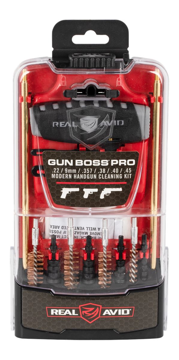 Real Avid Avgbprop Gun Boss Cleaning Kit Multi-Caliber Pistol Firearm Slott view 8