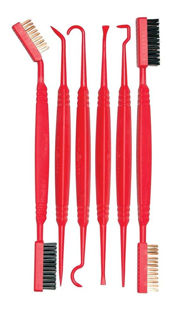 Real Avid AVPBS Accu-Grip Picks Brushes Rifle/Shotgun Firearm Plastic 8.25i view 5