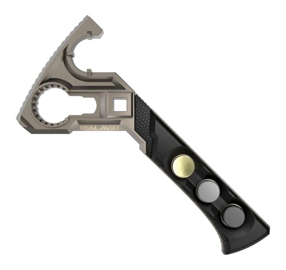 Real Avid AVAR15AMW Armorer's Master Wrench Stainless Steel AR-Platform view 4
