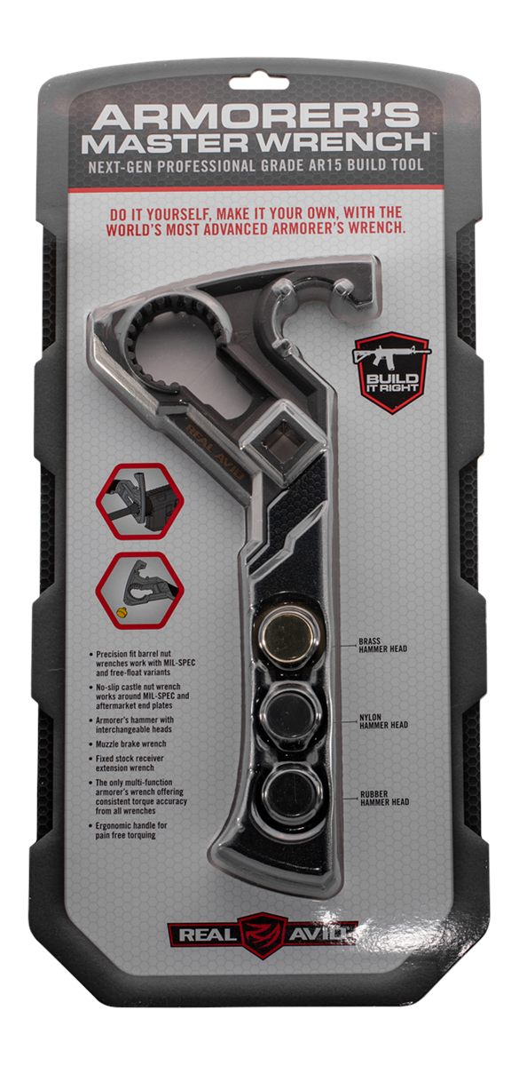 Real Avid AVAR15AMW Armorer's Master Wrench Stainless Steel AR-Platform view 5