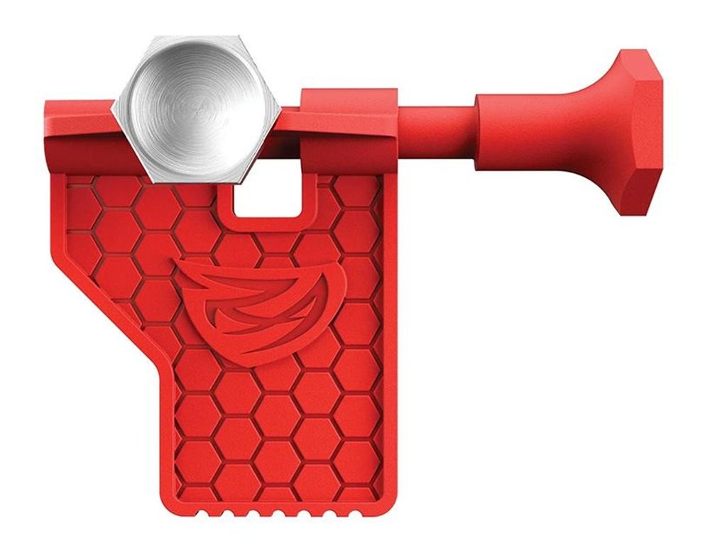 Real Avid AVAR15PPT Pivot Pin Tool Red Polymer Rifle for AR-15 Includes Det view 4