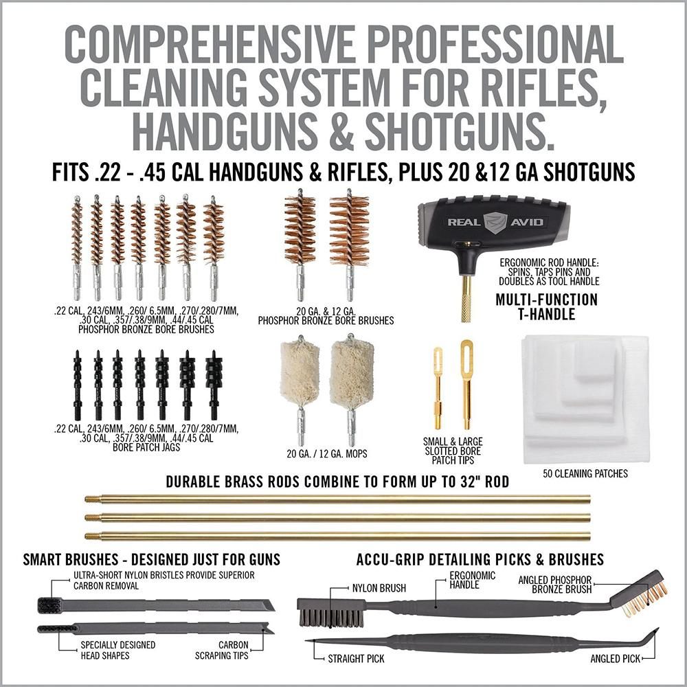 Real Avid Avmcsu Master Cleaning Station Universal Rifle/Shotgun Bronze/Nyl view 2