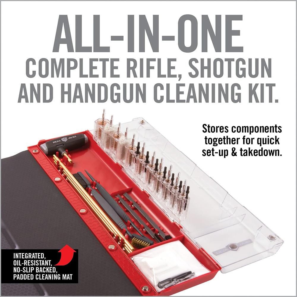 Real Avid Avmcsu Master Cleaning Station Universal Rifle/Shotgun Bronze/Nyl view 5