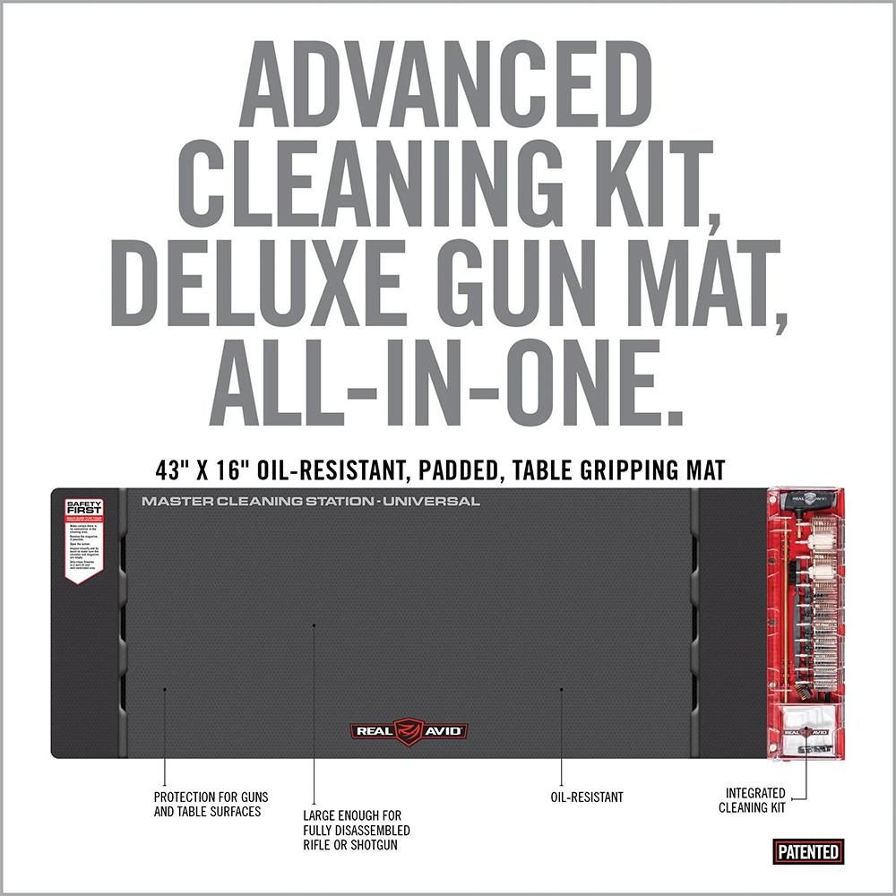 Real Avid Avmcsu Master Cleaning Station Universal Rifle/Shotgun Bronze/Nyl view 6