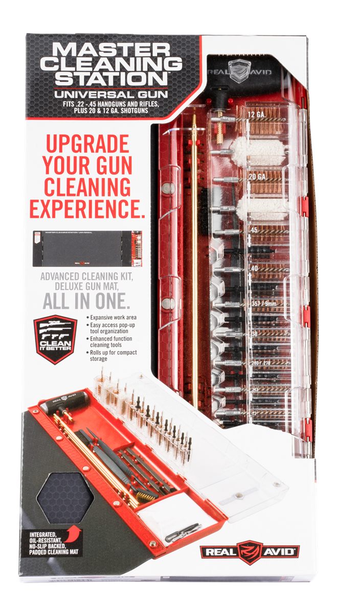 Real Avid Avmcsu Master Cleaning Station Universal Rifle/Shotgun Bronze/Nyl view 8