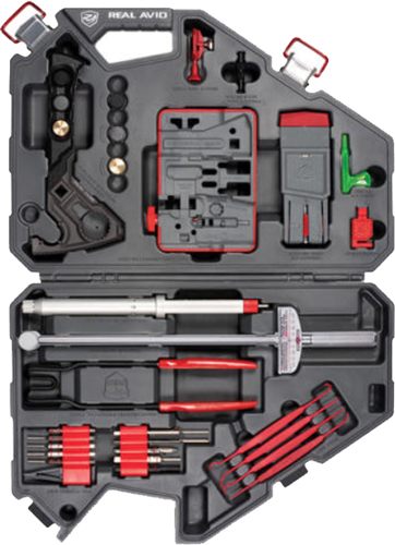 Real Avid AVAR15AMK Armorer's Master Kit AR15 Gray/Red Multiple view 8