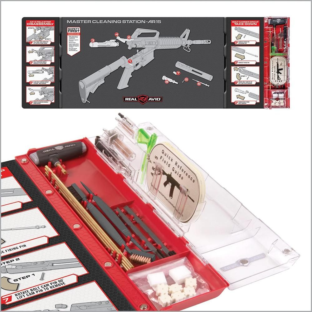 Real Avid AVMCSAR Master Cleaning Station AR15 223 Rem,5.56x45mm NATO Rifle