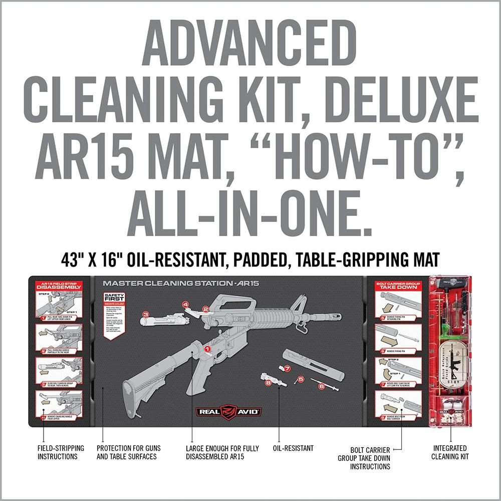 Real Avid AVMCSAR Master Cleaning Station AR15 223 Rem,5.56x45mm NATO Rifle view 2