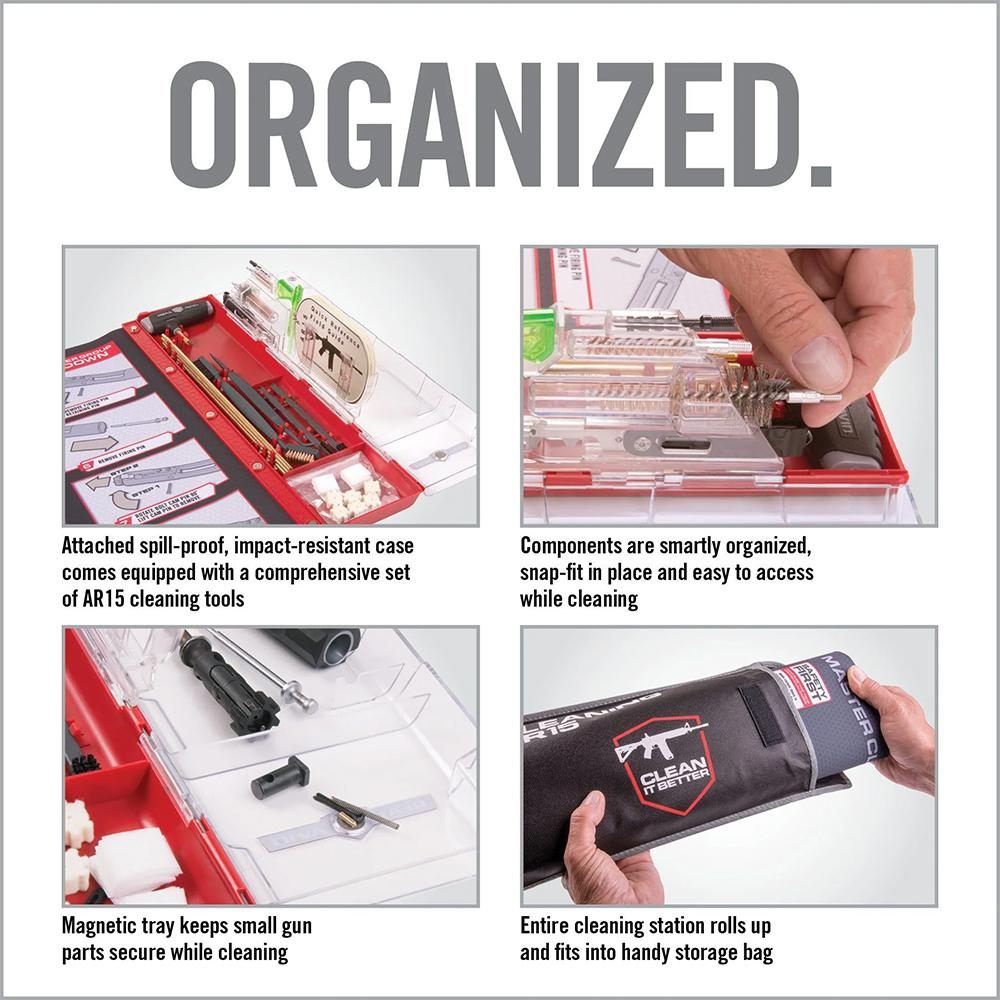 Real Avid AVMCSAR Master Cleaning Station AR15 223 Rem,5.56x45mm NATO Rifle view 3