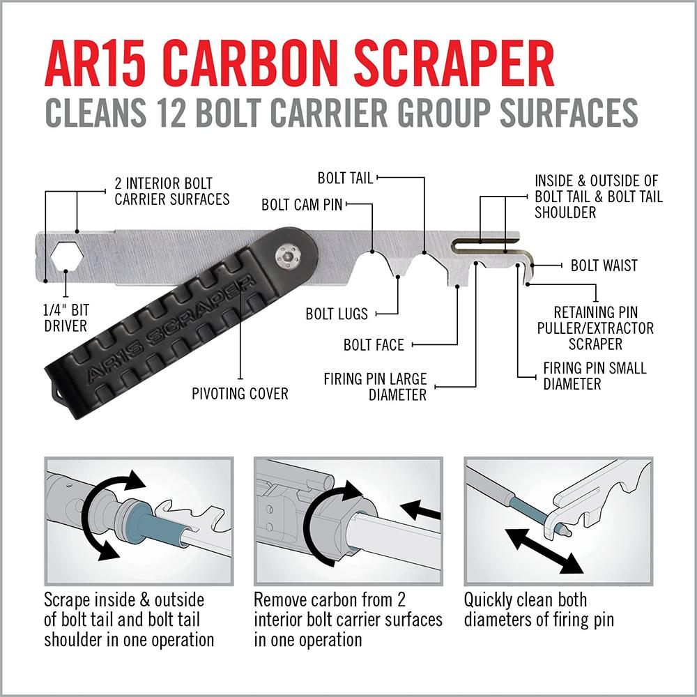 Real Avid AVMCSAR Master Cleaning Station AR15 223 Rem,5.56x45mm NATO Rifle view 4
