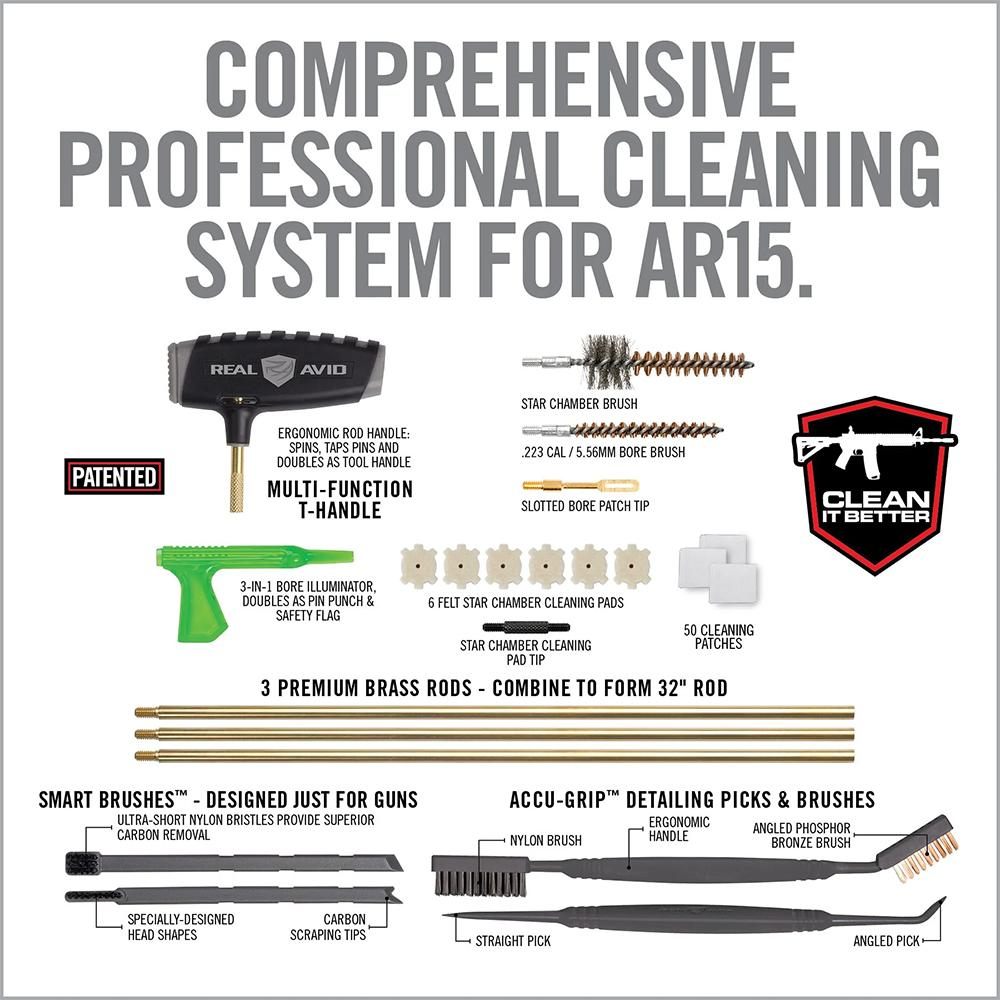 Real Avid AVMCSAR Master Cleaning Station AR15 223 Rem,5.56x45mm NATO Rifle view 5