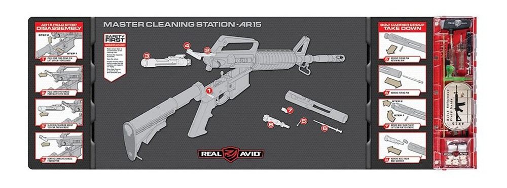Real Avid AVMCSAR Master Cleaning Station AR15 223 Rem,5.56x45mm NATO Rifle view 8