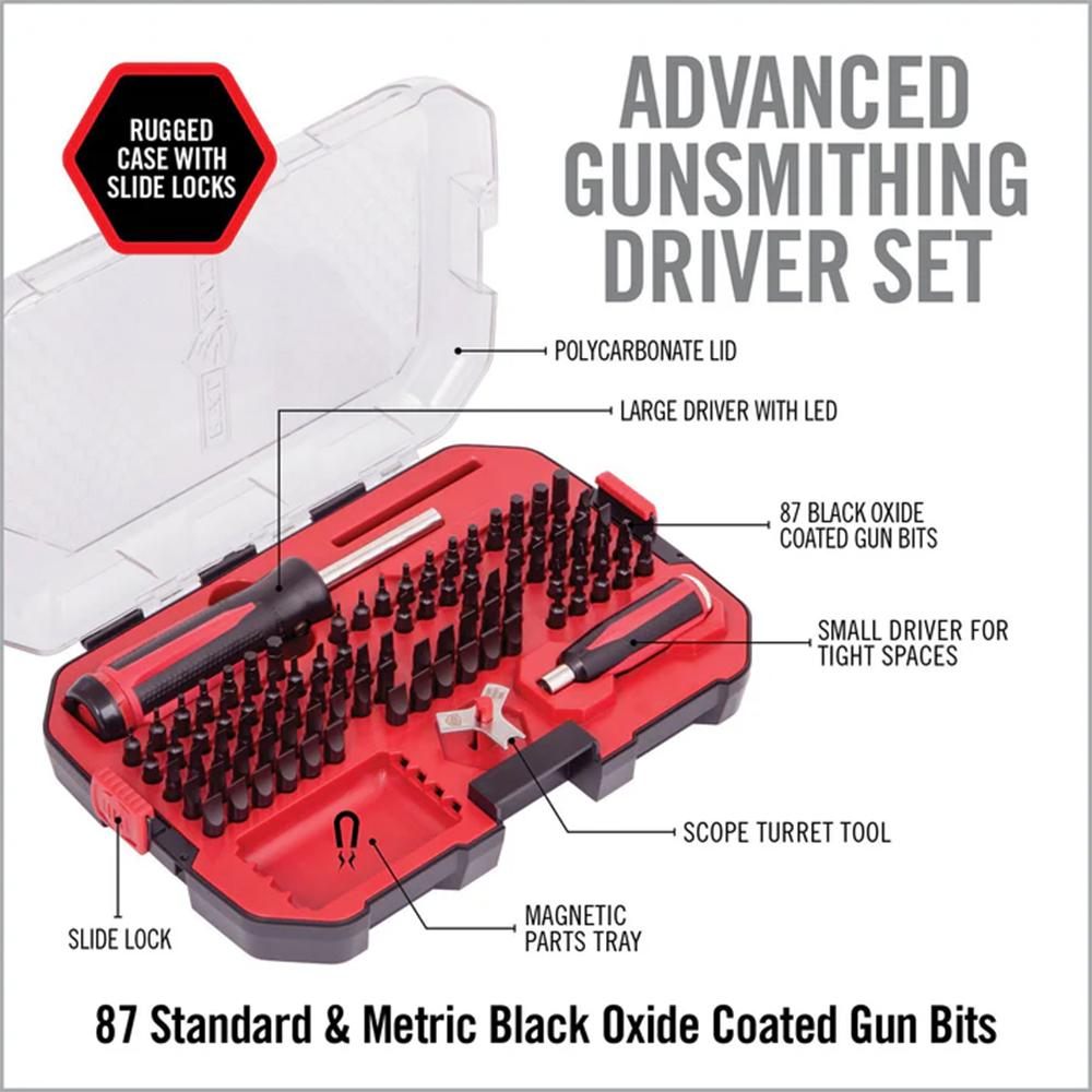 Real Avid Precision Screwdriver Set for Gun Maintenance | 90 PCS Driversets view 3